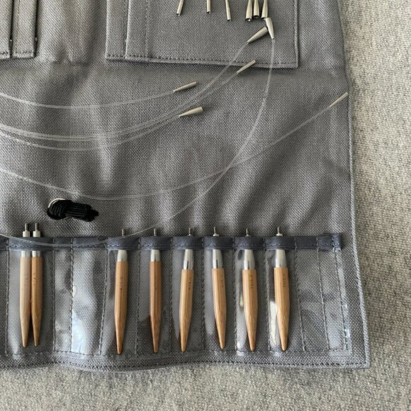 Seeknit CURVE Koshitsu 6cm/2.4inch First Set + EXTRA TIPS + CORDS Grey Case Mini - Picture 8 of 15